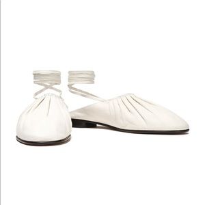3.1 Phillip lim lamb leather Nadia lace up flats